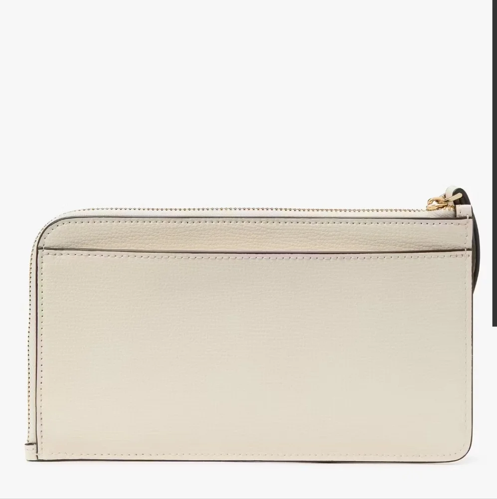Kate Spade Lucy Applique Medium L-Zip Wristlet
